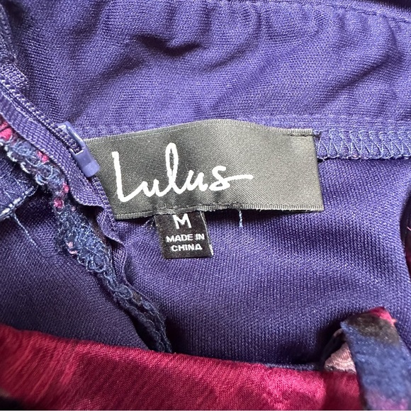 LULU’S Britannia twirly open back dress, M. - Picture 11 of 13